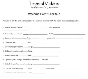 Wedding-Event-Schedule